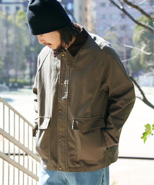 VENCEEXCHANGE(ヴァンスエクスチェンジ)の「襟コールジャケット(ミリタリージャケット・メンズ・ブラック/カーキ/アイボリー・M/L)」の1枚目の写真