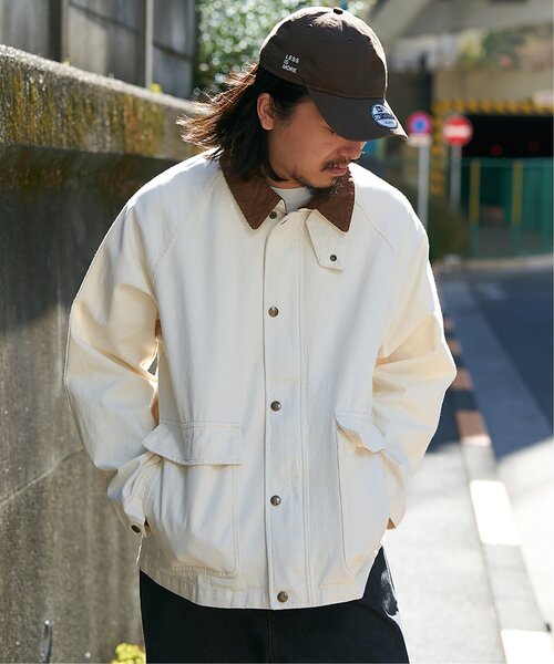 VENCEEXCHANGE(ヴァンスエクスチェンジ)の「襟コールジャケット(ミリタリージャケット・メンズ・ブラック/カーキ/アイボリー・M/L)」の2枚目の写真