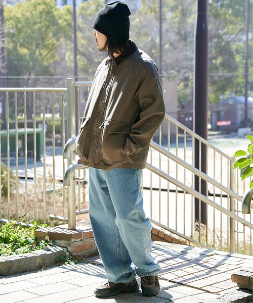 VENCEEXCHANGE(ヴァンスエクスチェンジ)の「襟コールジャケット(ミリタリージャケット・メンズ・ブラック/カーキ/アイボリー・M/L)」の18枚目の写真