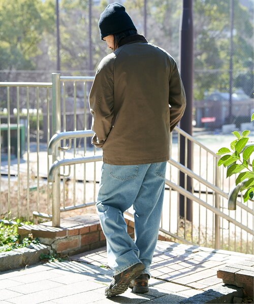 VENCEEXCHANGE(ヴァンスエクスチェンジ)の「襟コールジャケット(ミリタリージャケット・メンズ・ブラック/カーキ/アイボリー・M/L)」の17枚目の写真