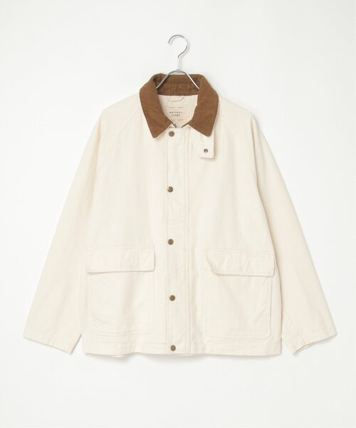 VENCEEXCHANGE(ヴァンスエクスチェンジ)の「襟コールジャケット(ミリタリージャケット・メンズ・ブラック/カーキ/アイボリー・M/L)」の16枚目の写真