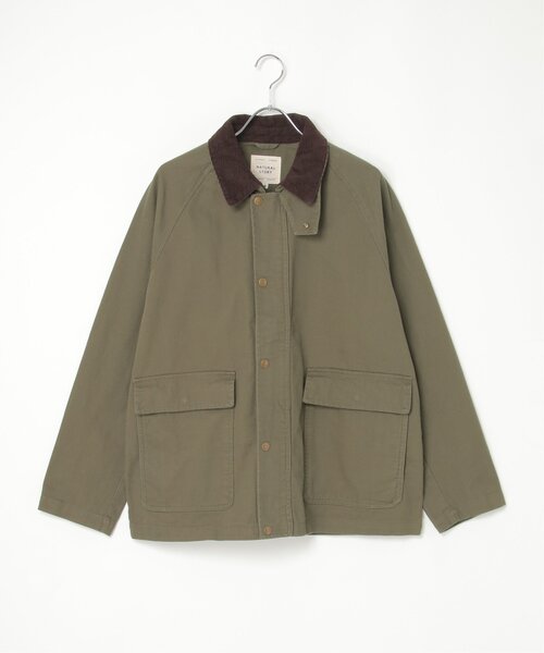 VENCEEXCHANGE(ヴァンスエクスチェンジ)の「襟コールジャケット(ミリタリージャケット・メンズ・ブラック/カーキ/アイボリー・M/L)」の15枚目の写真