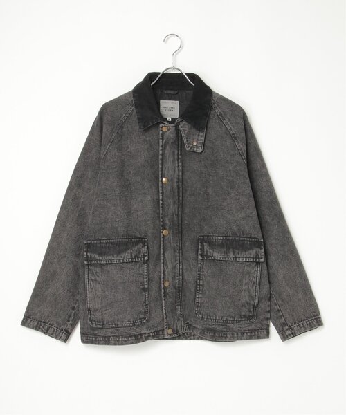 VENCEEXCHANGE(ヴァンスエクスチェンジ)の「襟コールジャケット(ミリタリージャケット・メンズ・ブラック/カーキ/アイボリー・M/L)」の14枚目の写真