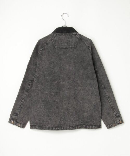 VENCEEXCHANGE(ヴァンスエクスチェンジ)の「襟コールジャケット(ミリタリージャケット・メンズ・ブラック/カーキ/アイボリー・M/L)」の13枚目の写真