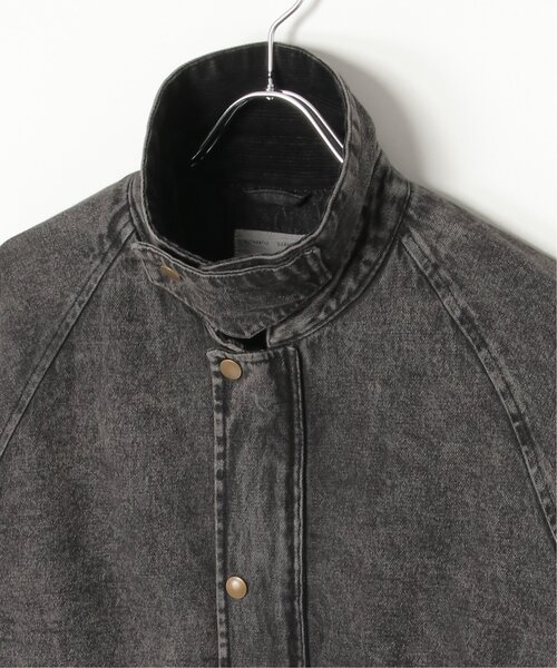 VENCEEXCHANGE(ヴァンスエクスチェンジ)の「襟コールジャケット(ミリタリージャケット・メンズ・ブラック/カーキ/アイボリー・M/L)」の11枚目の写真