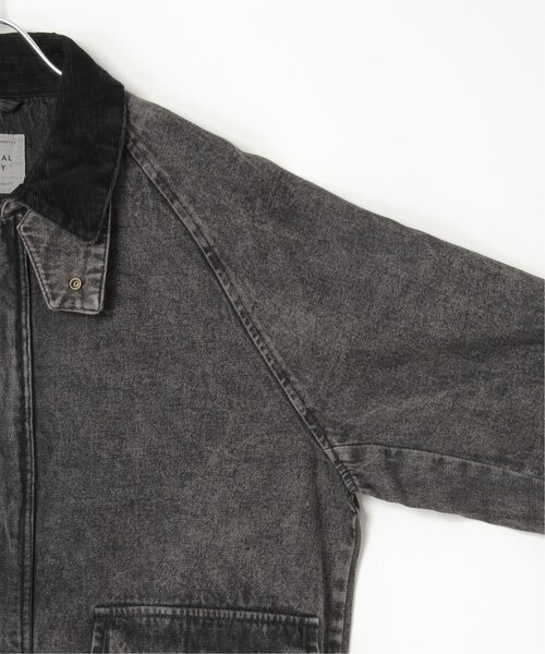 VENCEEXCHANGE(ヴァンスエクスチェンジ)の「襟コールジャケット(ミリタリージャケット・メンズ・ブラック/カーキ/アイボリー・M/L)」の10枚目の写真