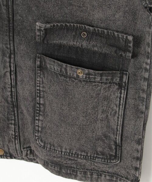 VENCEEXCHANGE(ヴァンスエクスチェンジ)の「襟コールジャケット(ミリタリージャケット・メンズ・ブラック/カーキ/アイボリー・M/L)」の7枚目の写真