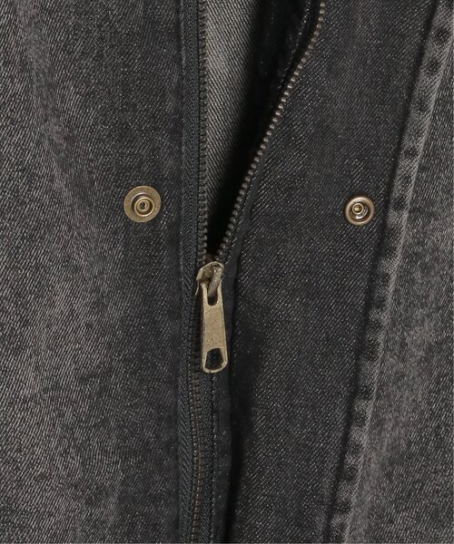 VENCEEXCHANGE(ヴァンスエクスチェンジ)の「襟コールジャケット(ミリタリージャケット・メンズ・ブラック/カーキ/アイボリー・M/L)」の4枚目の写真