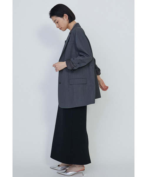 1er Arrondissement(プルミエアロンディスモン)の「TWギャバシングルジャケット(その他アウター・レディース・グレー系その他5/ベージュ・36/38)」の21枚目の写真