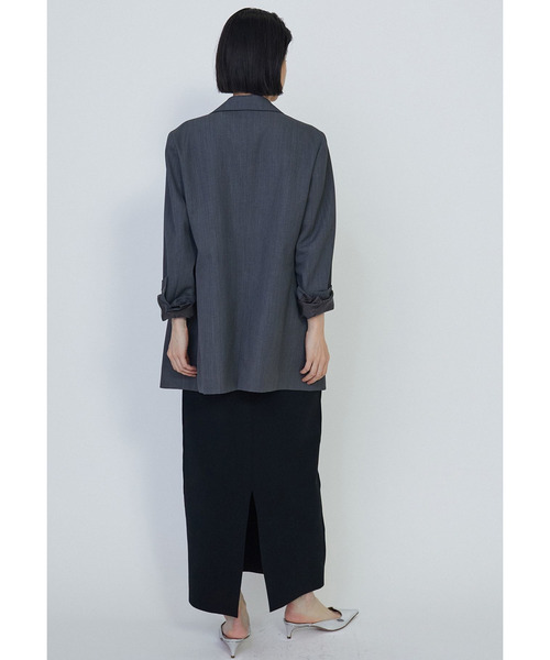 1er Arrondissement(プルミエアロンディスモン)の「TWギャバシングルジャケット(その他アウター・レディース・グレー系その他5/ベージュ・36/38)」の20枚目の写真