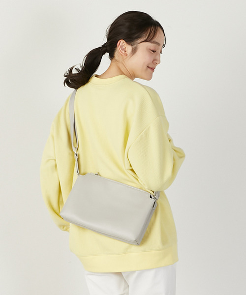 MELROSE claire(メルローズ クレール)の「【ワッフルビックシルエットプルオーバー】(Tシャツ/カットソー・レディース・ネイビー/オフホワイト/イエロー・FREE)」の15枚目の写真