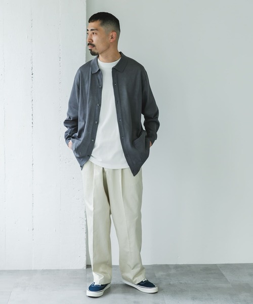 URBAN RESEARCH DOORS - 【今季】新品・ドアーズ  リネンガーディガン　グレー 今季】新品・ドアーズ リネンガーディガン グレー