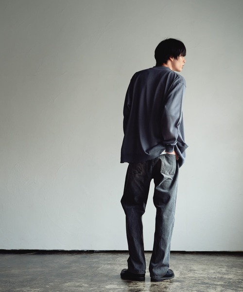 URBAN RESEARCH DOORS(アーバンリサーチドアーズ)の「リネンライク ロングスリーブシャツカーディガン(カーディガン/ボレロ・メンズ・グレー/ブラック・LARGE/MEDIUM)」の14枚目の写真