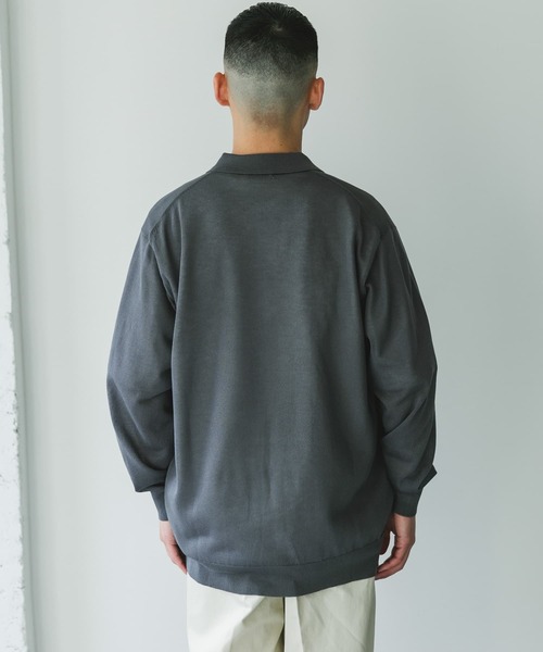 RINEN✖️ill シャツカーディガン WEB UP!! RINEN(リネン)× ill(イル) ◻︎強撚平織 カーディガンシャツ