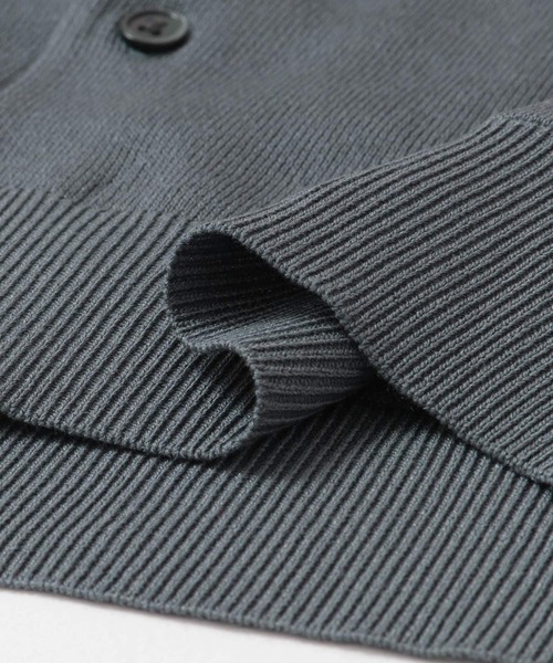 URBAN RESEARCH DOORS(アーバンリサーチドアーズ)の「リネンライク ロングスリーブシャツカーディガン(カーディガン/ボレロ・メンズ・グレー/ブラック・LARGE/MEDIUM)」の7枚目の写真