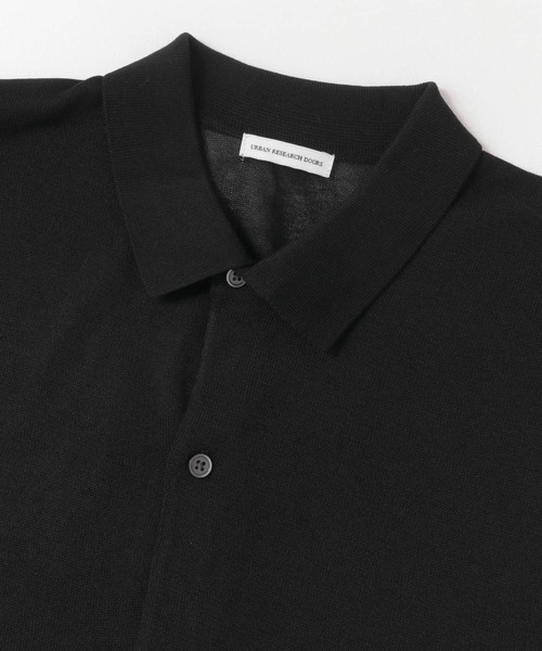 URBAN RESEARCH DOORS(アーバンリサーチドアーズ)の「リネンライク ロングスリーブシャツカーディガン(カーディガン/ボレロ・メンズ・グレー/ブラック・LARGE/MEDIUM)」の8枚目の写真