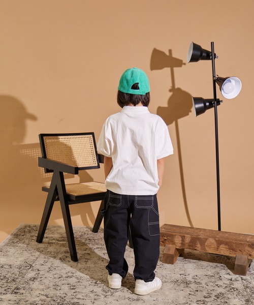 PAIRMANON STREET(ペアマノンストリート)の「【PAIRMANON STREET】ポロシャツ 半袖 Tシャツ(ポロシャツ・キッズ・ブラック/ブルー/ベージュ/ホワイト・120/130/160/140/90/150/100/110)」の7枚目の写真