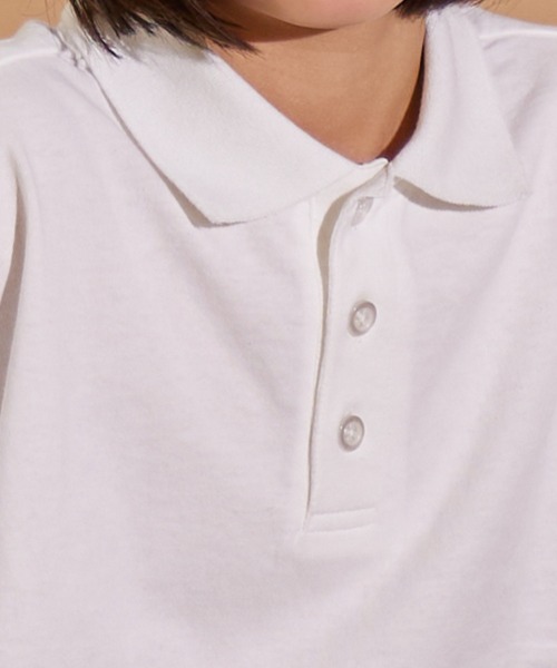 PAIRMANON STREET(ペアマノンストリート)の「【PAIRMANON STREET】ポロシャツ 半袖 Tシャツ(ポロシャツ・キッズ・ブラック/ブルー/ベージュ/ホワイト・120/130/160/140/90/150/100/110)」の9枚目の写真