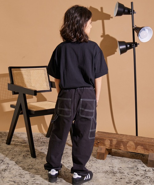 PAIRMANON STREET(ペアマノンストリート)の「【PAIRMANON STREET】ポロシャツ 半袖 Tシャツ(ポロシャツ・キッズ・ブラック/ブルー/ベージュ/ホワイト・120/130/160/140/90/150/100/110)」の13枚目の写真