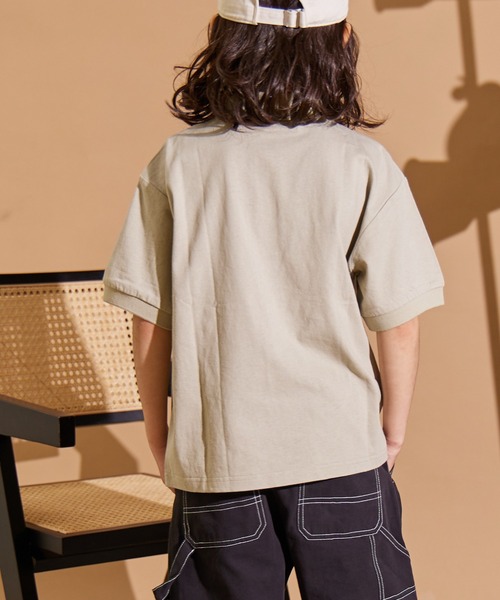 PAIRMANON STREET(ペアマノンストリート)の「【PAIRMANON STREET】ポロシャツ 半袖 Tシャツ(ポロシャツ・キッズ・ブラック/ブルー/ベージュ/ホワイト・120/130/160/140/90/150/100/110)」の18枚目の写真