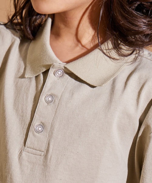 PAIRMANON STREET(ペアマノンストリート)の「【PAIRMANON STREET】ポロシャツ 半袖 Tシャツ(ポロシャツ・キッズ・ブラック/ブルー/ベージュ/ホワイト・120/130/160/140/90/150/100/110)」の20枚目の写真