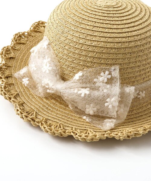 apres les cours（アプレレクール）の「ベビーぺーパーハット（ハット・キッズ・アイボリー/ベージュ・48/46）」の10枚目の写真