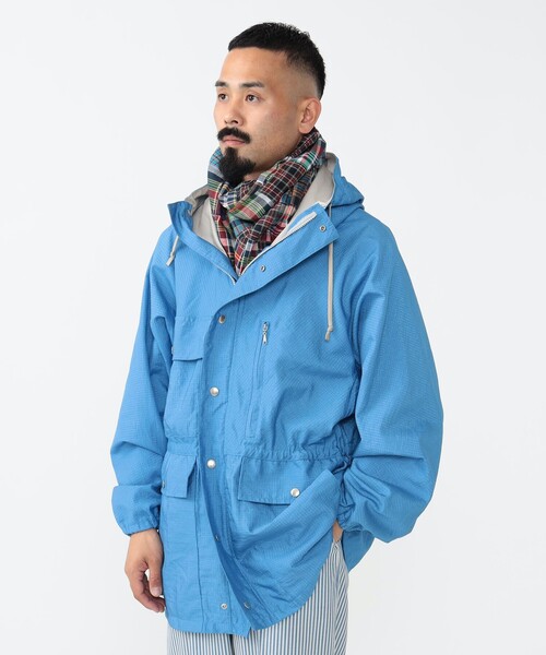 BEAMS PLUS（ビームスプラス）の「マドラス チェック パッチワーク ストール（ストール/ショール・メンズ・グリーン/ベージュ/ネイビー・ONE SIZE）」の14枚目の写真