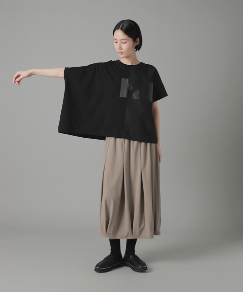 セール】(S)スクエアロゴジャージィ / Tシャツ / S（Tシャツ