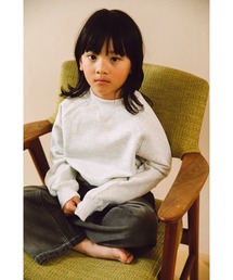 ooju（オージュ）の「【ooju】カーブド リブ スウェット（スウェット）」