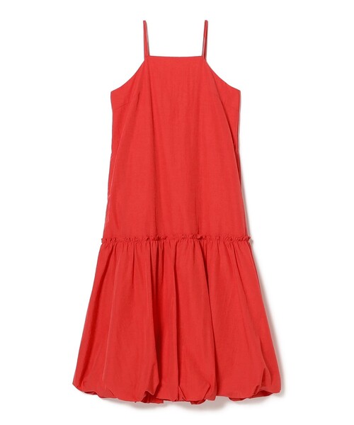 Ray BEAMS（レイビームス）の「バルーン キリカエ キャミ ワンピース [洗える]（ワンピース・レディース・レッド/ブラック・0/1）」の12枚目の写真