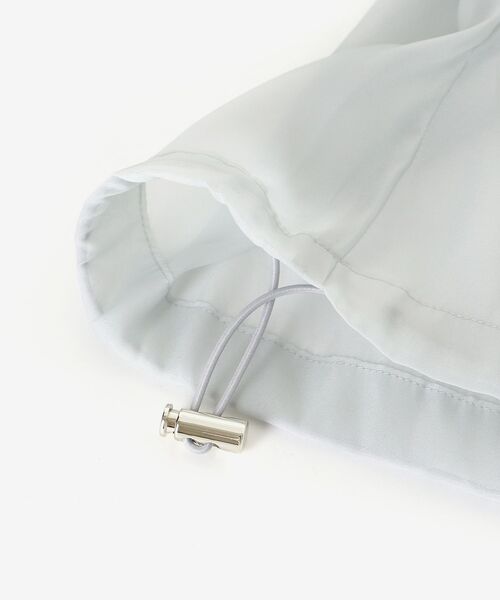 MAJESTIC LEGON(マジェスティックレゴン)の「【冷房対策にも♪さっと羽織れる】シアーフードブルゾン(シャツ/ブラウス・レディース・アイボリー/ピンクベージュ/グレー/ブラック・MEDIUM)」の17枚目の写真