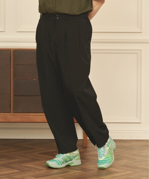 Kelen（ケレン）の「「KELEN MENS / ケレン メンズ」 4WAYストレッチコクーンパンツ HAPI（その他パンツ・メンズ・ブラック/パープル/グリーン・38/40/42）」の20枚目の写真