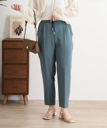 Anna Nicola（アンナニコラ）の「Anna Nicola センタープレスストレッチテーパードパンツ（スラックス）」