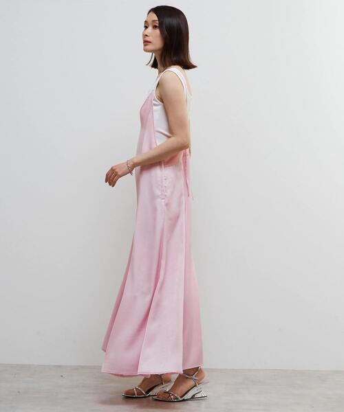 SOFFITTO（ソフィット）の「ヴィンテージライクキャミワンピース（ワンピース・レディース・ピンク/ネイビー・S/M）」の19枚目の写真