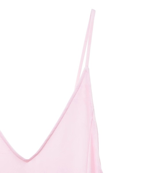 SOFFITTO（ソフィット）の「ヴィンテージライクキャミワンピース（ワンピース・レディース・ピンク/ネイビー・S/M）」の16枚目の写真