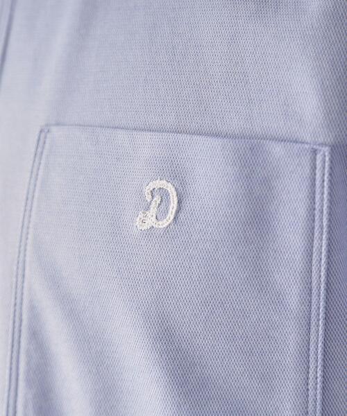 DRESSTERIOR（ドレステリア）の「【吸湿速乾/Safari5月号掲載】COOL MAX プルオーバーシャツ（ポロシャツ・メンズ・サックスブルー/ネイビー・90/91/92/94）」の9枚目の写真