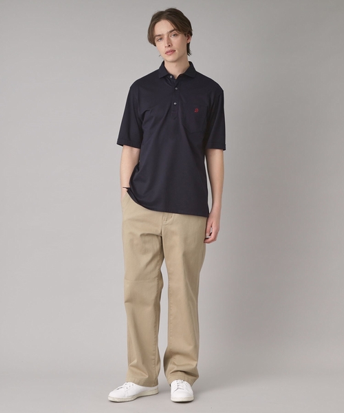 DRESSTERIOR（ドレステリア）の「【吸湿速乾/Safari5月号掲載】COOL MAX プルオーバーシャツ（ポロシャツ・メンズ・サックスブルー/ネイビー・90/91/92/94）」の20枚目の写真