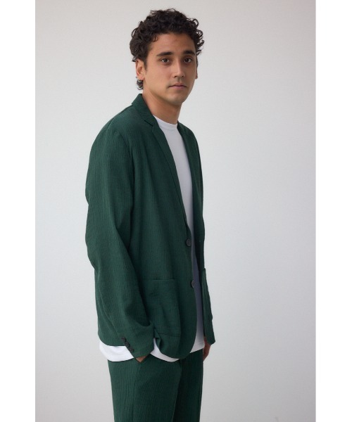 AZUL by moussy（アズールバイマウジー）の「楊柳テーラードジャケット（テーラードジャケット・メンズ・ブラック/カーキ/グレー・MEDIUM/LARGE）」の13枚目の写真