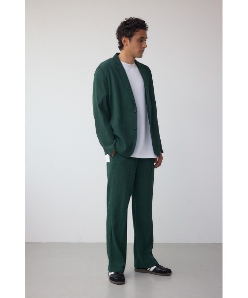 AZUL by moussy（アズールバイマウジー）の「楊柳テーラードジャケット（テーラードジャケット・メンズ・ブラック/カーキ/グレー・MEDIUM/LARGE）」の12枚目の写真
