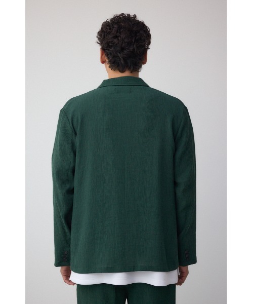 AZUL by moussy（アズールバイマウジー）の「楊柳テーラードジャケット（テーラードジャケット・メンズ・ブラック/カーキ/グレー・MEDIUM/LARGE）」の9枚目の写真
