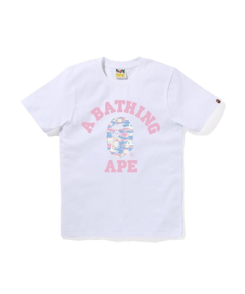 A BATHING APE（アベイシングエイプ）の「PALM TREE CAMO COLLEGE TEE