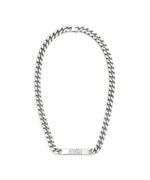 MM6 Maison Margiela | MINIMAL LOGO ID TAG CURB NECKLACE(ネックレス)