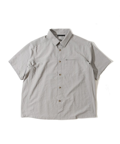 TRAIL BUM（トレイルバム）の「HERRERO S/S SHIRT /エレーロ ショートスリーブ シャツ（シャツ/ブラウス・メンズ・ライトグレー系1/ライトカーキ/ライトグリーン系1/ピンク系その他/グリーン系その他・LARGE/SMALL/MEDIUM）」の10枚目の写真