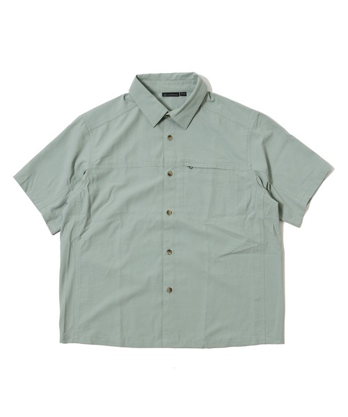 TRAIL BUM（トレイルバム）の「HERRERO S/S SHIRT /エレーロ ショートスリーブ シャツ（シャツ/ブラウス・メンズ・ライトグレー系1/ライトカーキ/ライトグリーン系1/ピンク系その他/グリーン系その他・LARGE/SMALL/MEDIUM）」の12枚目の写真