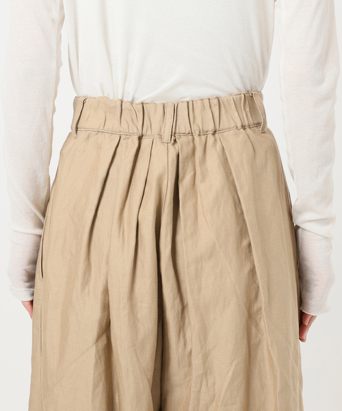 IENA(イエナ)の「enrica/エンリカ コットンリネンワイドパンツ(その他パンツ・レディース・ベージュ・38/36)」の18枚目の写真