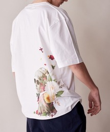 rehacer | rehacer : Pearl Garden Relax Fit T-shirt / パールガーデン リラックスフィット Tシャツ(Tシャツ/カットソー)