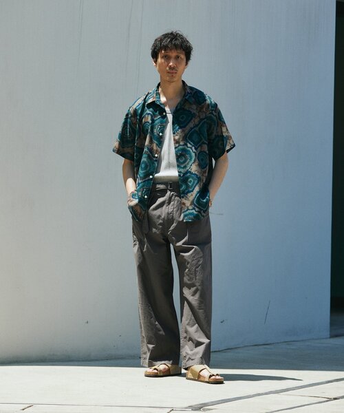 JOURNAL STANDARD（ジャーナルスタンダード）の「”吸水速乾 / 通気性” EVALET メッシュ パターン シャツ（シャツ/ブラウス・メンズ・ブラック/ブラウン系その他/ベージュ/ブルー系その他・SMALL/MEDIUM/LARGE）」の21枚目の写真