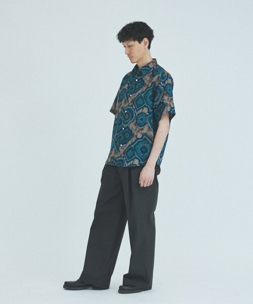 セール】”吸水速乾 / 通気性” EVALET メッシュ パターン シャツ