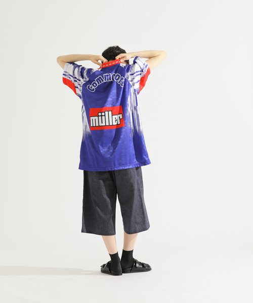 Poggy × Paris Saint-Germain】DEAR PSG PRINTED BAGGY SHORTS