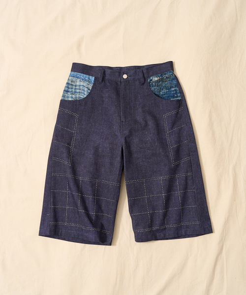 Poggy × Paris Saint-Germain】DEAR PSG PRINTED BAGGY SHORTS